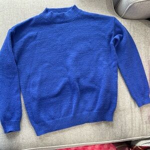 Royal Blue cozy sweater